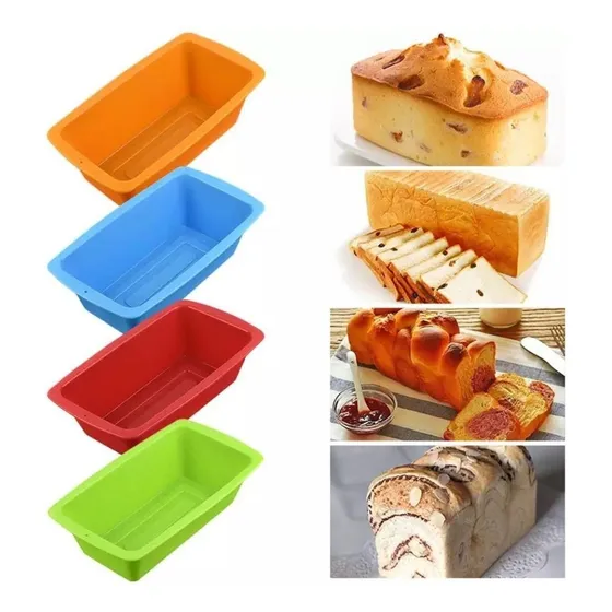 Molde Silicona Para Budín Pan De Molde Budinera Cocina Clic Color Sujeto