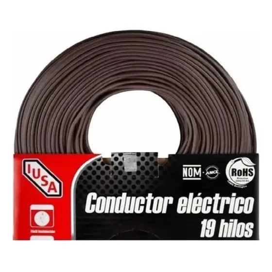 Caja De 100 Mts Cable Thhw-ls Calibre 12 Iusa 399323