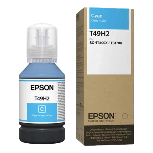 Botella De Tinta Cyan Para T3170x