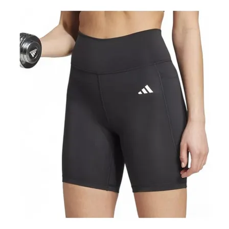 Calzas Cortas Mujer adidas Optime Essentials Negro