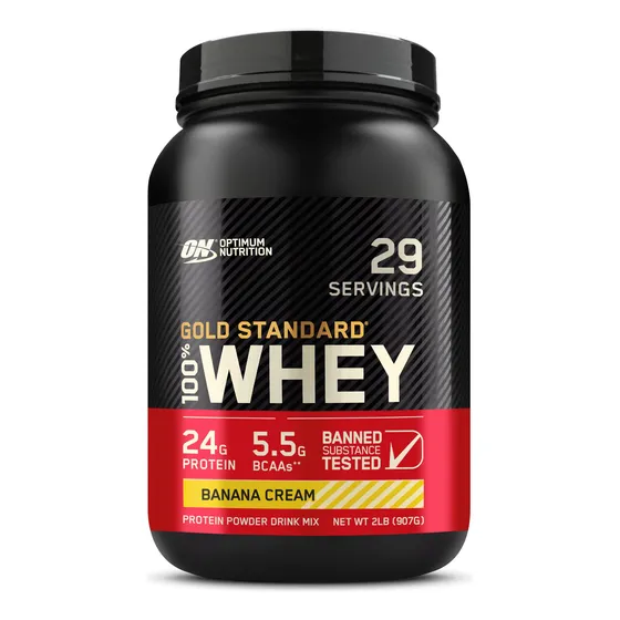 Optimum Nutrition Gold Standard® 100% Suero De Leche, Crema 