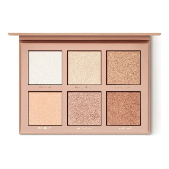 Paleta De Iluminadores Fully Glown Kara Beauty 6 Tonos