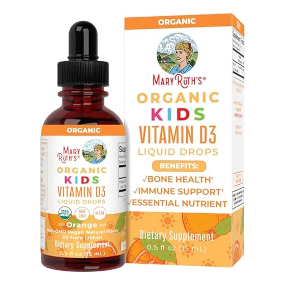 Líquido Orgánico De Vitamina D3 De Maryruth Organics Usda