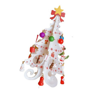 Decoración De Árbol De Navidad De Madera, 6 Piezas, 3d Vívid Decoración De Árbol De Navidad De Madera, 6 Piezas, 3d Vívid