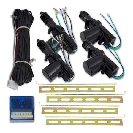 Kit Trava Eletrica Universal 4 Porta Dupla Serventia Techone Kit Trava Eletrica Universal 4 Porta Dupla Serventia Techone