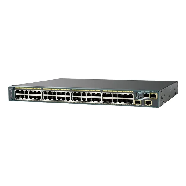 Switch Cisco 2960s 48 Puertos Gigabit Poe+ 370w