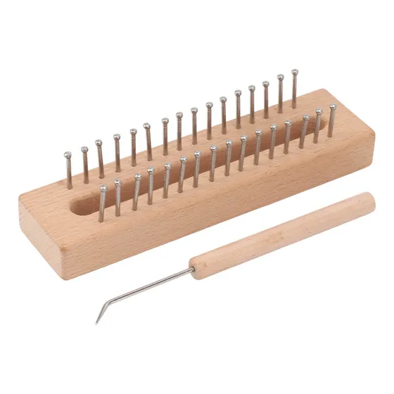Tabla Cuadrada De Madera For Tejer, For Manualidades