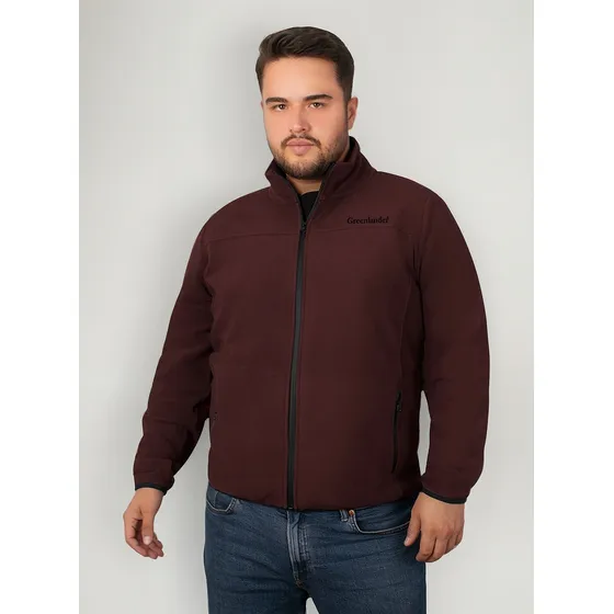 Chamarra Hombre Fce7595xl Eco Fleece Tallas Plus Greenlander