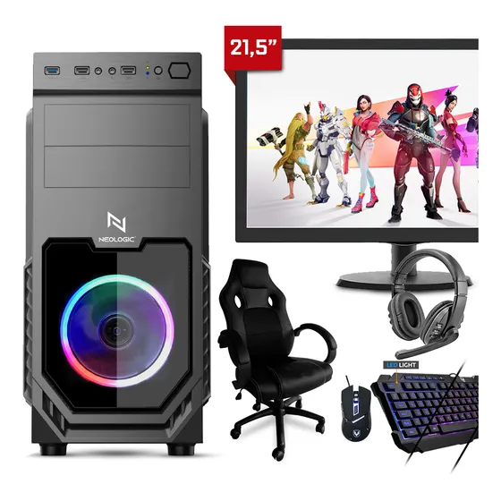 Pc Gamer Smart Pc Smt81776 I5 8gb (gt 1030 2gb) 1tb + Cadeir