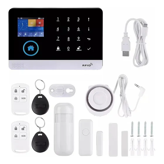Alarma Casa Inalambrica Gsm Comercio Configurada Super Kit