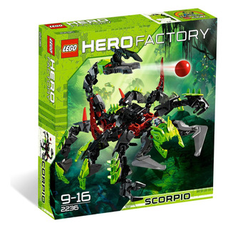 Lego Hero Factory Scorpio 104 Piezas Lego Hero Factory Scorpio 104 Piezas
