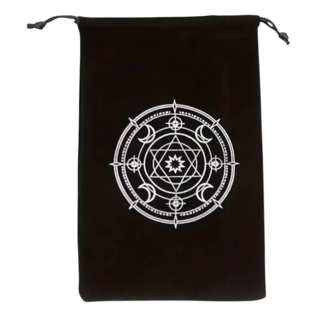 Bolsa Terciopelo Para Cartas Del Tarot Estuche Astrologia