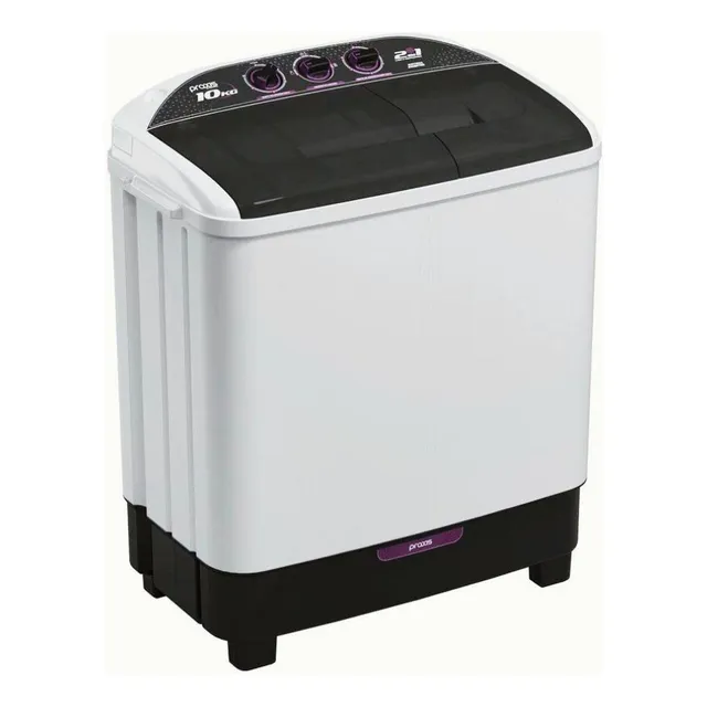 Máquina De Lavar Lavadora E Centrifuga 10kg 2 Em 1 Praxis