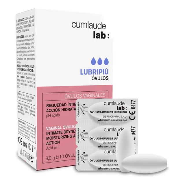 Cumlaude Lab Lubripiù Óvulos 3g X 10 Óvulos