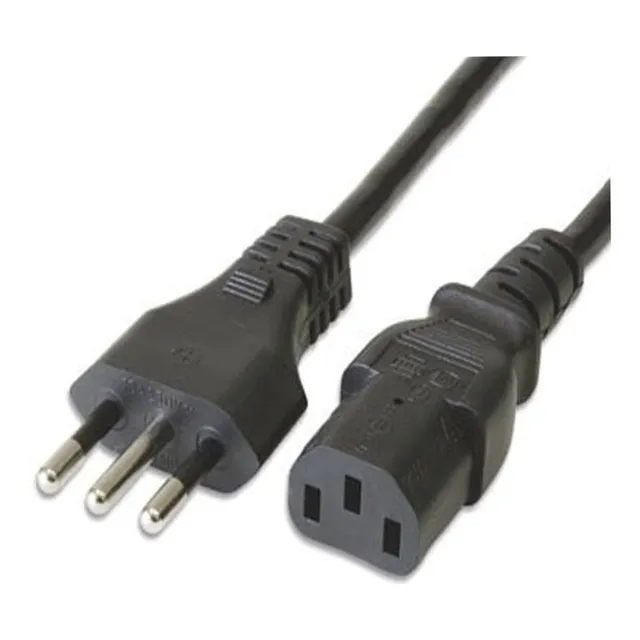 Cable De Poder Para Pc, 1,8 Metros. Boleta/factura