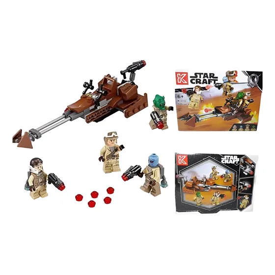 Set Muñecos Star Union - Star Craft + Naves - Varios Modelos