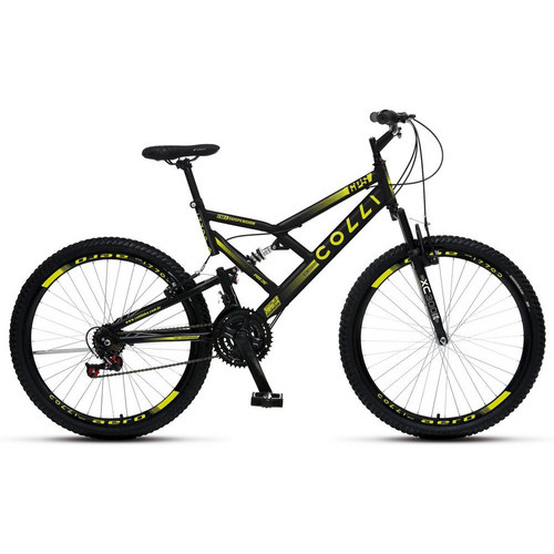 Colli Gps 148-73d Dupla SuspensĂŁo Bicicleta Masculina E Feminina Aro 26 Freios V-brake Cor... Colli Gps 148-73d Dupla SuspensĂŁo Bicicleta Masculina E Feminina Aro 26 Freios V-brake Cor...