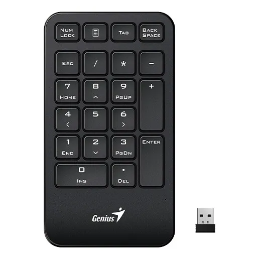 Teclado Genius Num Pad 1000 Usb Negro Idioma Español Latinoamérica