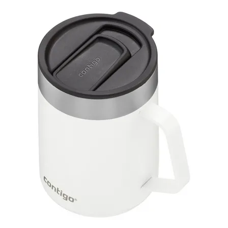 Mug Con Asa Streeterville 414 Ml Contigo Salt Blanco