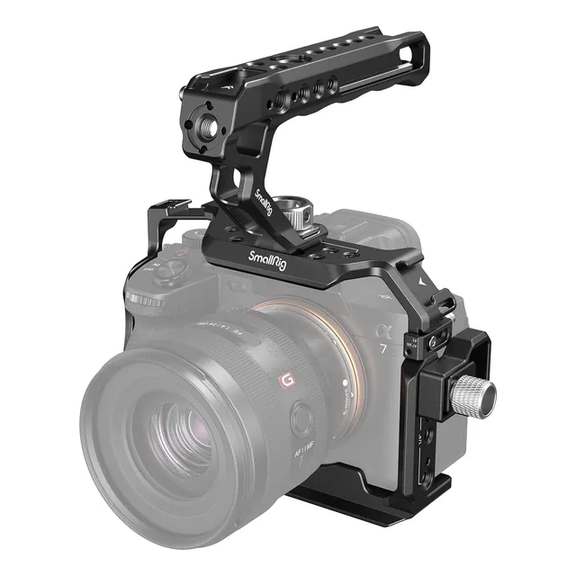 Kit De Jaula Smallrig A7 Iv Con Asa Superior Y Abrazadera Pa