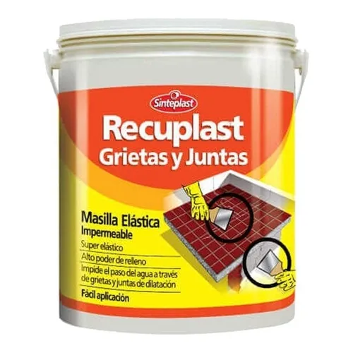 Recuplast Masilla Elastica Sella Grieta/fisura Sinteplast 1k