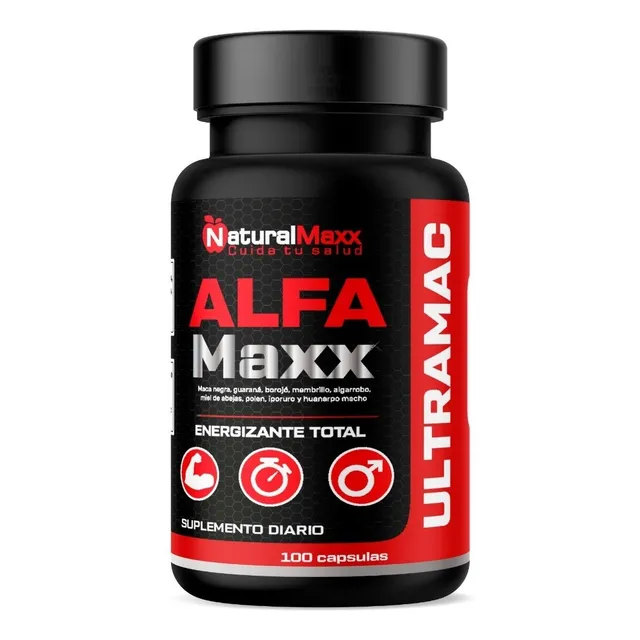 Alfa Maxx Ultramac Forte Naturalmaxx 100 Capsulas++