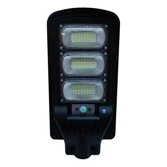Foco Solar Led 150w 3 Modulo Jortan Lh-3122 Luz Blanco Frío