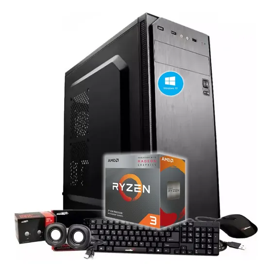 Pc Armada Gamer Amd Ryzen 3 3200g Video Rx Vega 8gb Win10