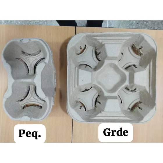 Porta Vasos De Carton Para Llevar Bebidas Disponible
