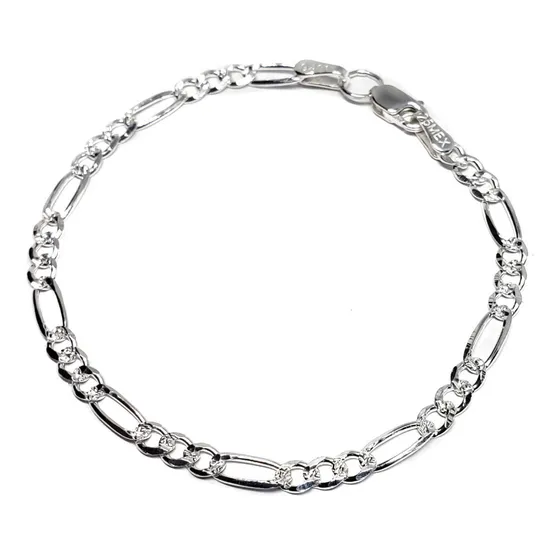 Pulsera Para Niño O Niña Diamantada 100% Plata Fina 925 Mx