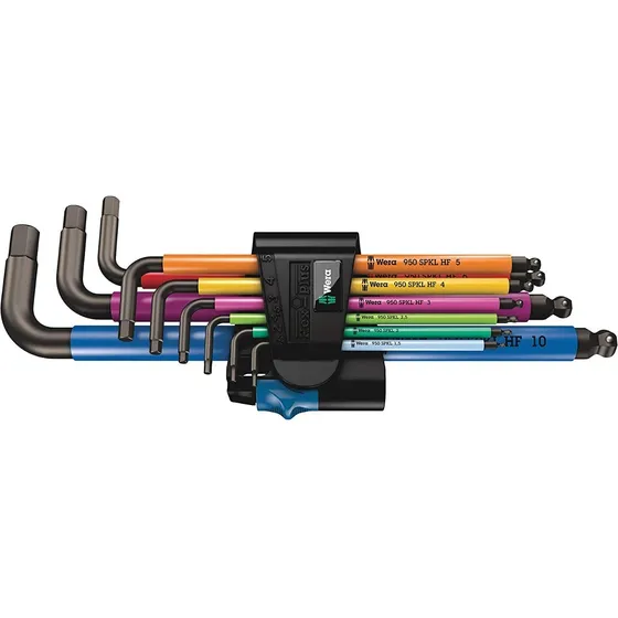 Wera Juego Llaves Allen Hex-plus Multicolor Hexagonales Hf