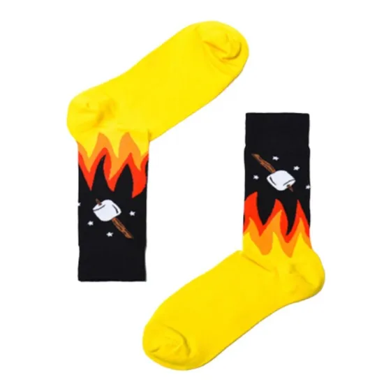 Calcetines Tipo Crew Sockete Bom Bon 1 Par