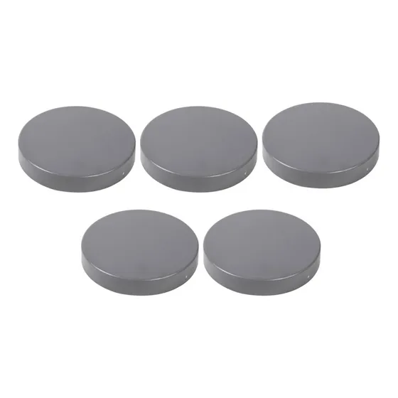 Tapa Tubo  Pvc Gris Sanitario 110mm Pack 5 Und