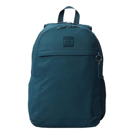 Morral Mochila Para Hombre Porta Pc Becky Totto Color Azul petróleo