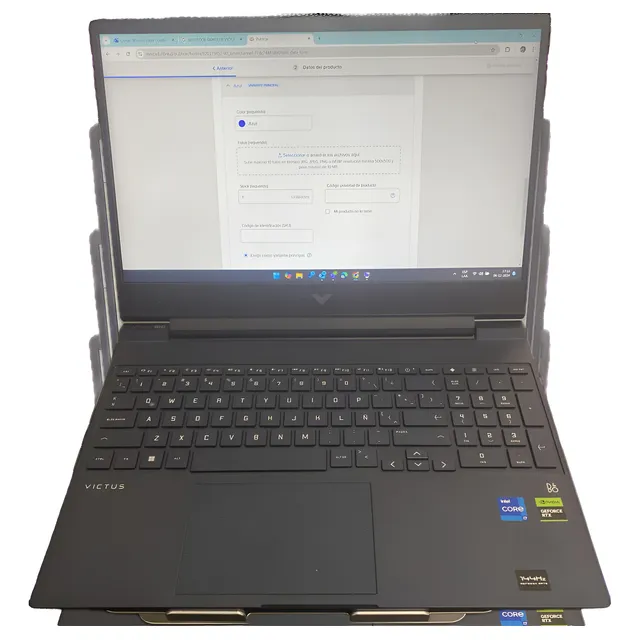 Notebook Gaming Victus 15-fa1013la Nvidia Rtx 4060 Azul