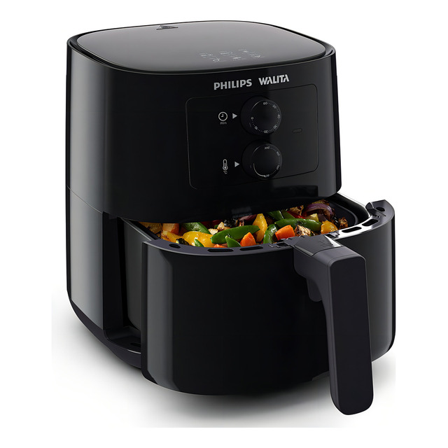 Fritadeira Elétrica Airfryer Philips Walita Ri9201 Série 3000 1400w Preta Fritadeira Elétrica Airfryer Philips Walita Ri9201 Série 3000 1400w Preta
