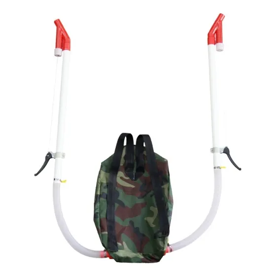 Fertilizante Manual Mochila Para Gránulos Y Polvos,dos Raíce