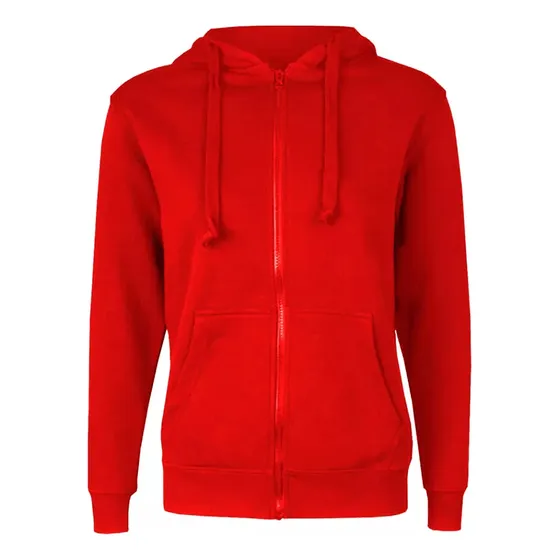 Poleron Canguro Con Capucha Y Cierre Unisex (varios Colores)