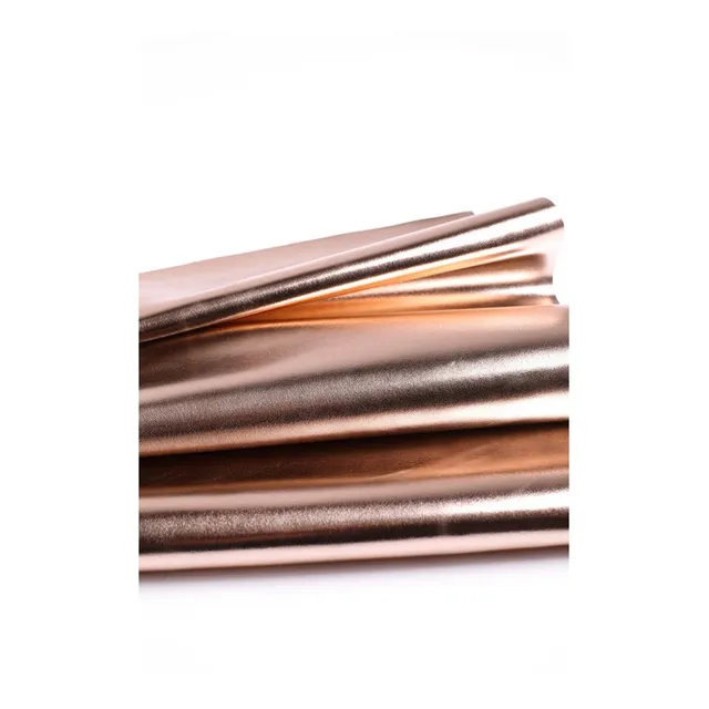 Tela Cuerina Simil Cuero Napa Metalizada 1/2mt X 1,4mt