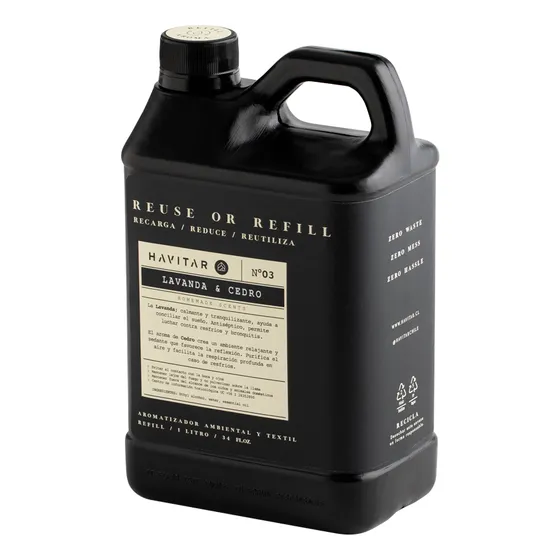 Refill Home Spray Havitar 1l Lavanda & Cedro