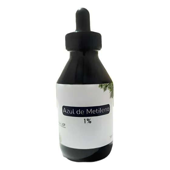 Azul De Metileno 1 % 100 Ml - Grado Usp: Consumo Humano