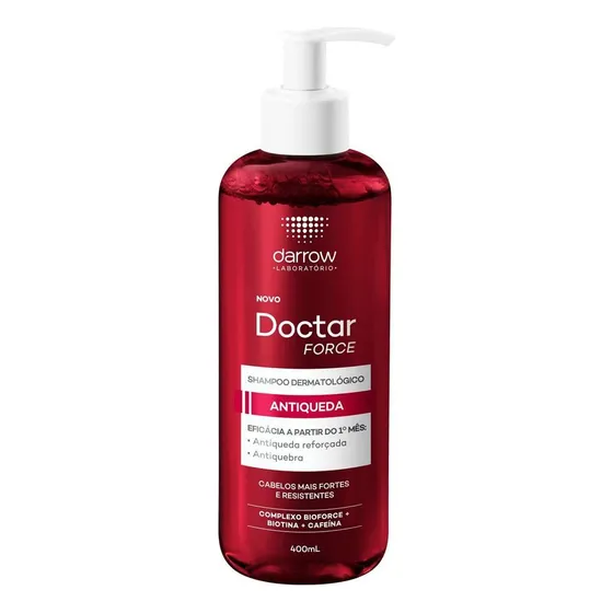 Doctar Force Shampoo Dermatológico Antiqueda Com 400ml 