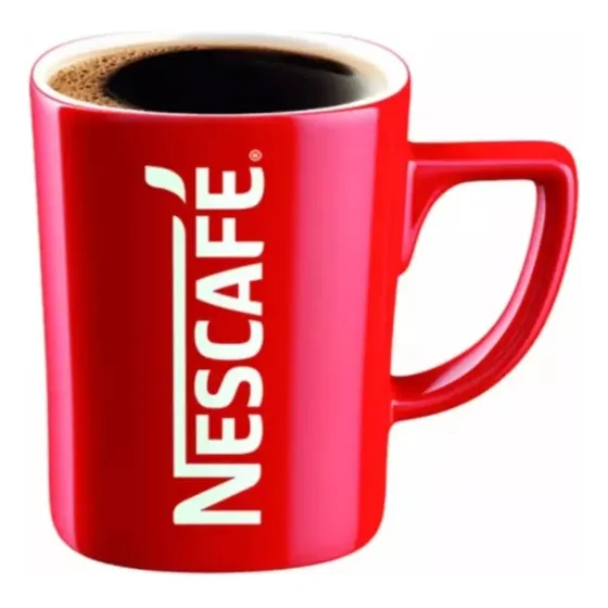 Nescafé Mug Rojo Clasico Vintage 200 Ml Rojo Nescafe