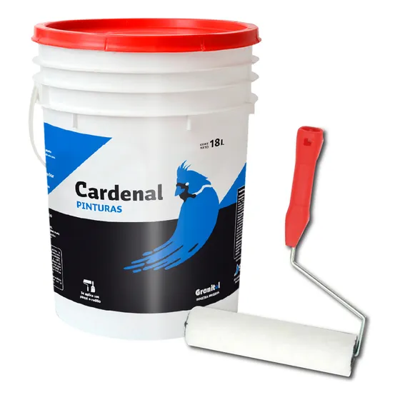 Pintura Cielo Raso Antihongos Al Agua Cardenal 18 Lt