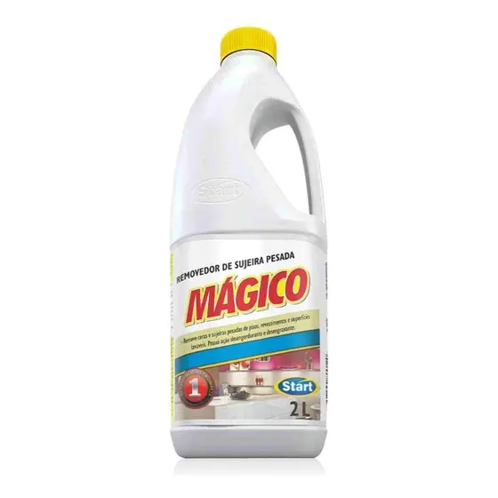 Magico Desengordurante Sujeira Pesada 2l Start Remove Cera