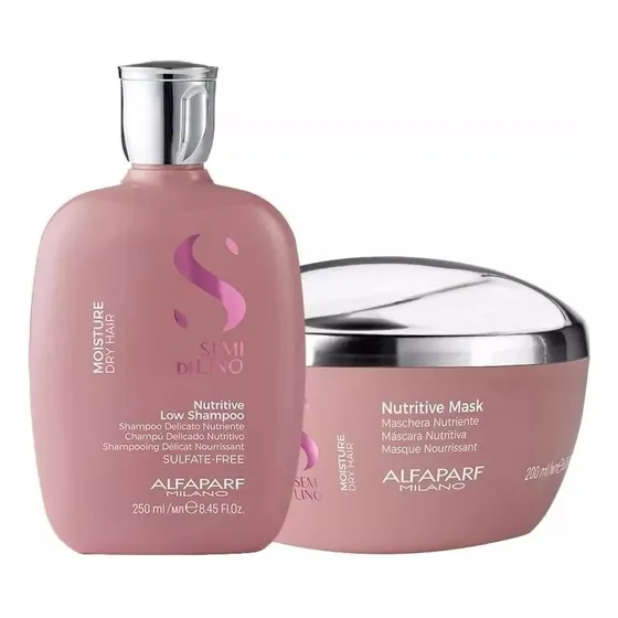 Kit Alfaparf Sdl Moisture - Shampoo 250ml Y Mascarilla 200ml