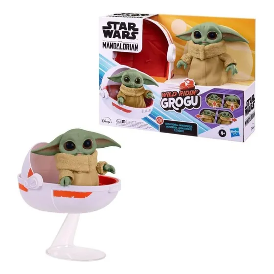 Boneco Animatrônico Colecionável Star Wars Baby Yoda Grogu