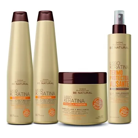 Kit Be Natural Lisso Keratina 