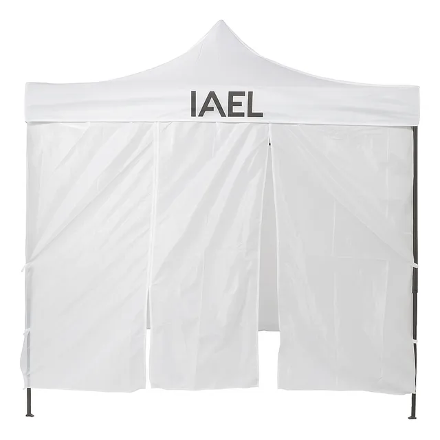 Gazebo Carpa 3x3 Bolso 4 Paredes Impermeable Reforzado Blanc