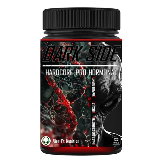 Pré Hormonal Dark Side 120 Cápsulas Ganho De Massa Neutro